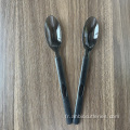 Logo personnalisé en plastique jetable PS Coudlery Polystyrène Spoon